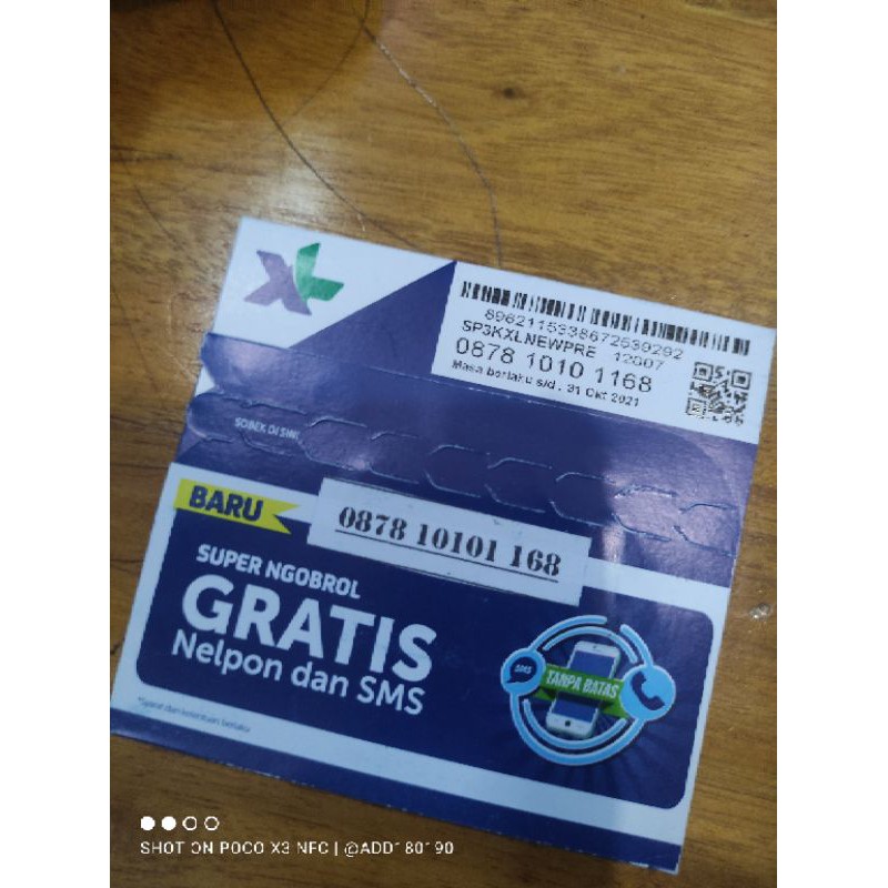 NOMER CANTIK XL HOKY 168