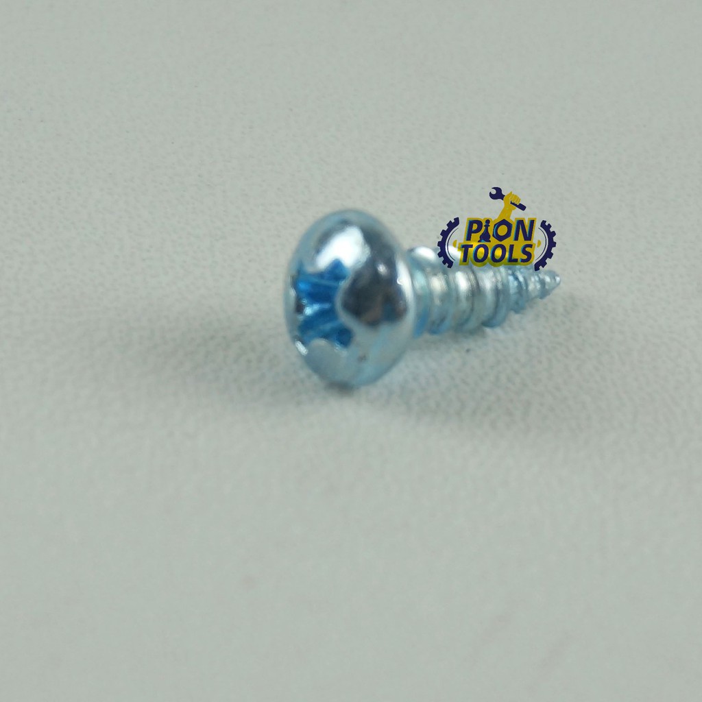 Moonlion Tapping screw JP 6x3/8 Sekrup Tapping PH Skrup Kepala Bulat (Isi 100pc)-2