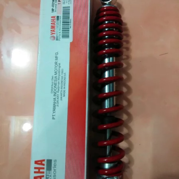 SHOCKBREAKER BELAKANG YAMAHA MIO J - SOUL GT MERAH ORIGINAL YGP