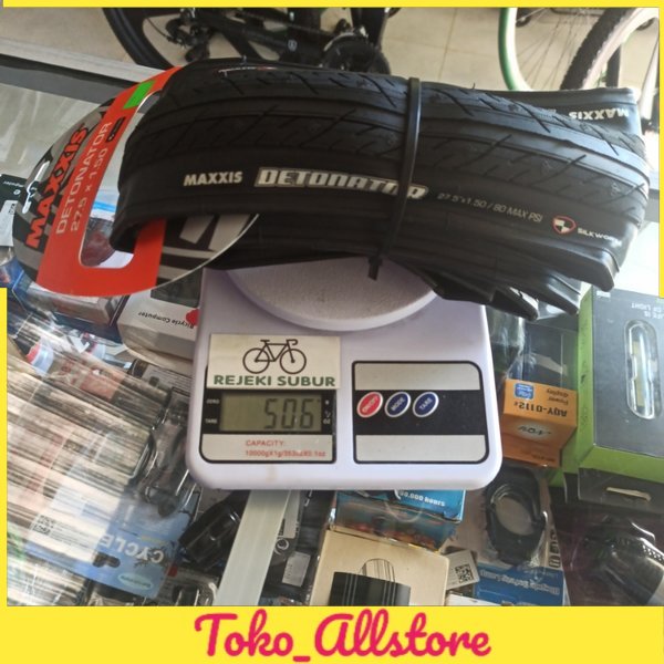 ban luar sepeda MTB 27.5 x 1.50 150 Maxxis Detonator Silkworm Kevlar lipat