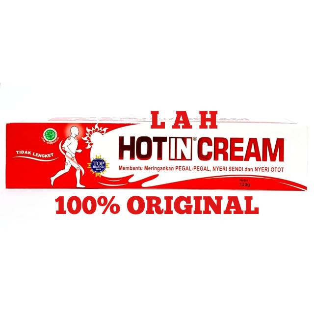 HOT IN CREAM (Merah Putih) - Tube 120gram