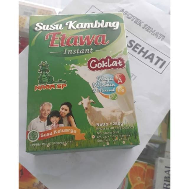 SUSU KAMBING ETAWA NAGA SP Susu Kambing Asli Murni