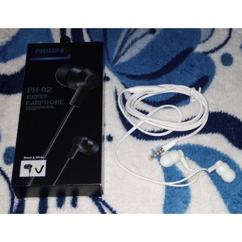 Handsfree Earphone Philips PH-02 Extra Bass