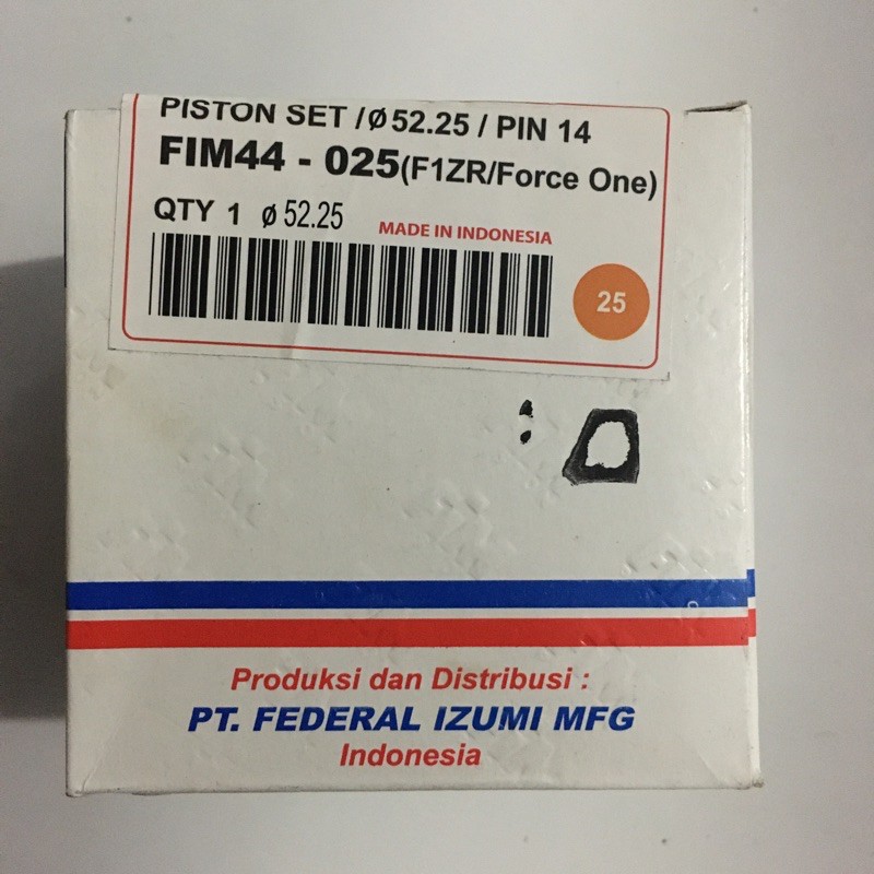 Piston Fim FIZ R piston kit fim fiz r os 25 50 75 125 200 350 piston fiz r fim-Over size 25