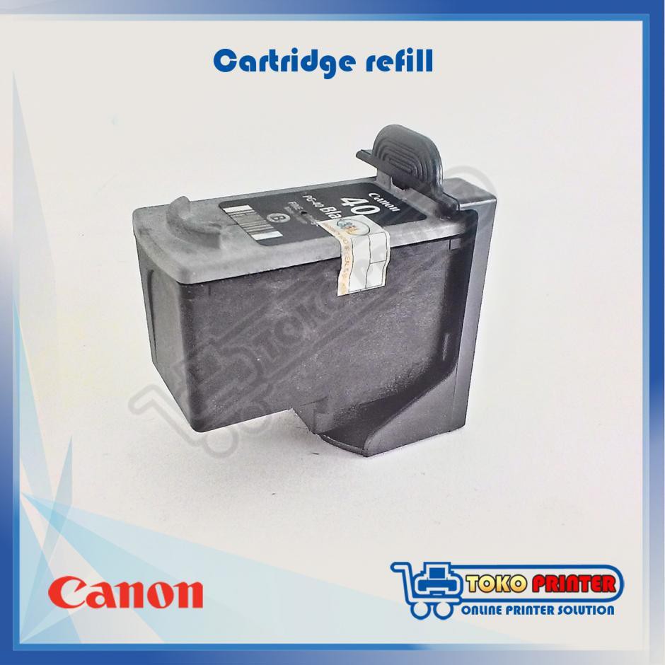 Cartridge Refill Canon PG-40 / Catridge PG40 Siap Pakai