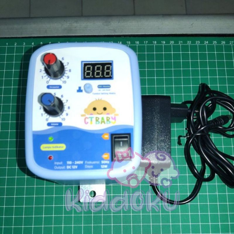RECOMMENDED | MERK TERLARIS | Ayunan Bayi Elektrik | Ayunan Listrik GT BABY | SPACE BABY 7 per-Mesin dan adaptor