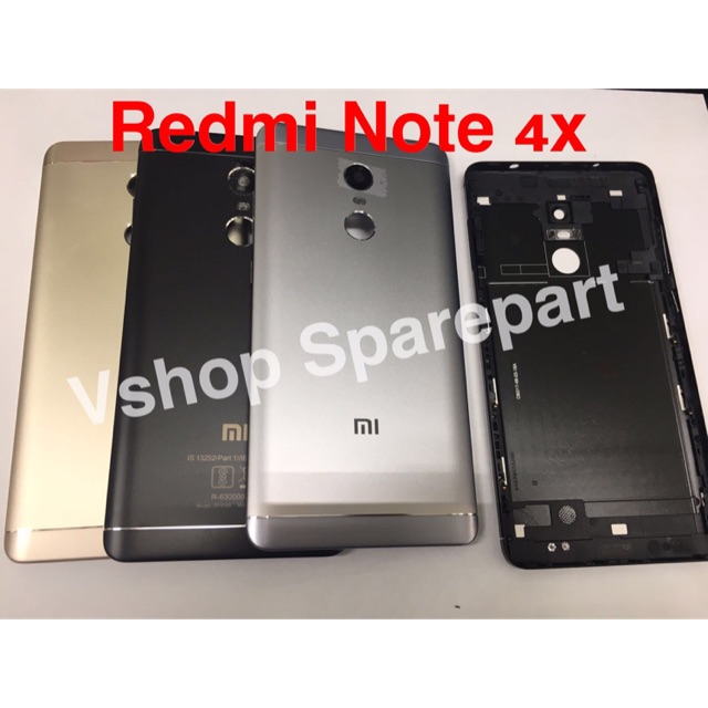 BACKDOOR- BACK CASING - HOUSING XIAOMI REDMI NOTE 4X