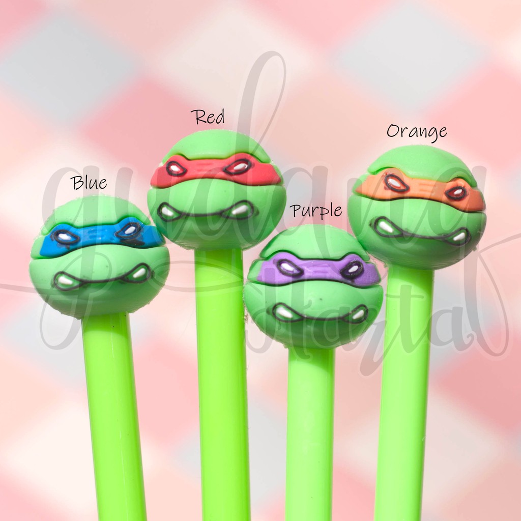 

Pulpen Gel Turtle Ninja Kura Kura Pena Lucu Bolpen Unik Pen GC 307167