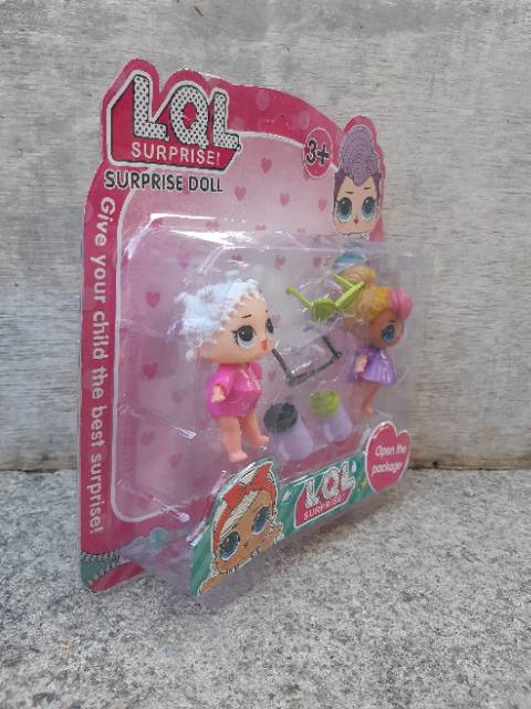 Mainan Surprise LOL Doll Edukasi Karakter Action Figure Anak Edukatif