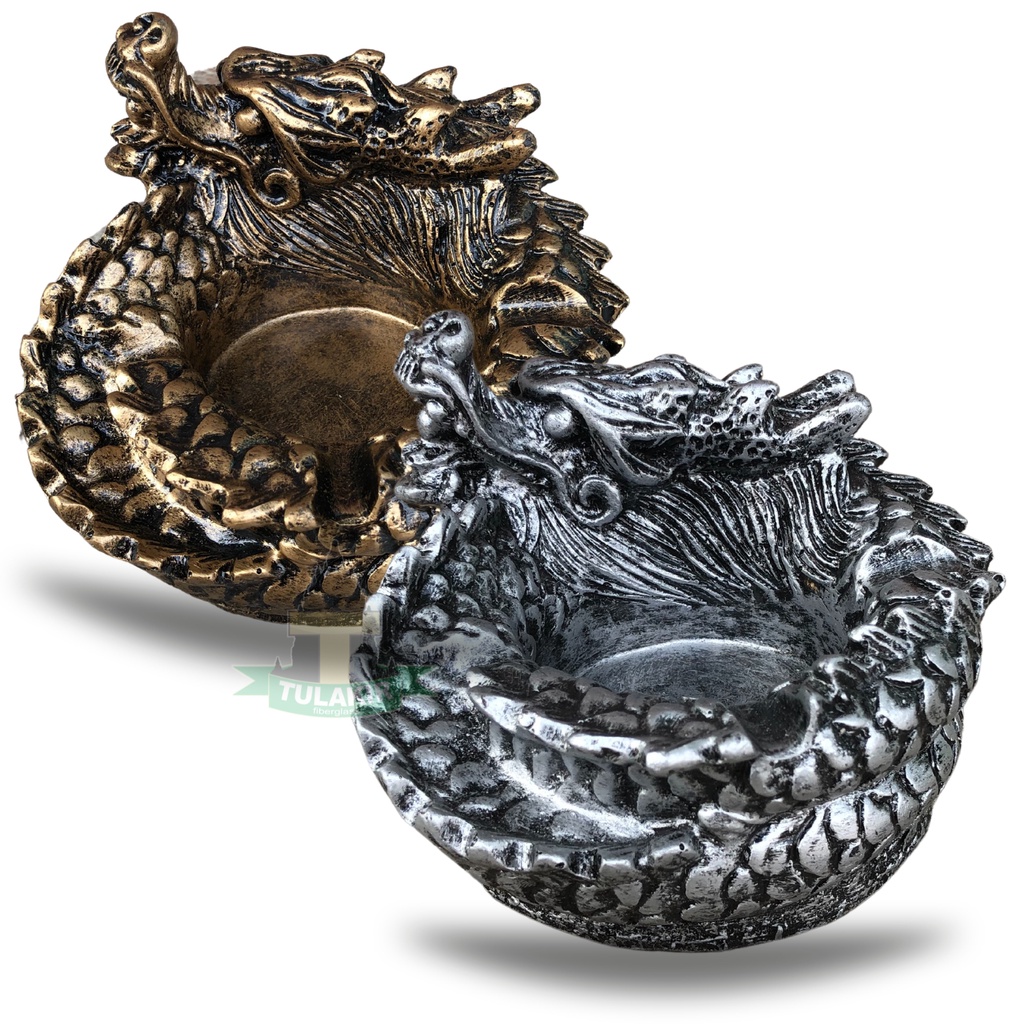 Asbak Rokok Unik Naga Tulakir Fiberglass / Asbak Unik / Astray