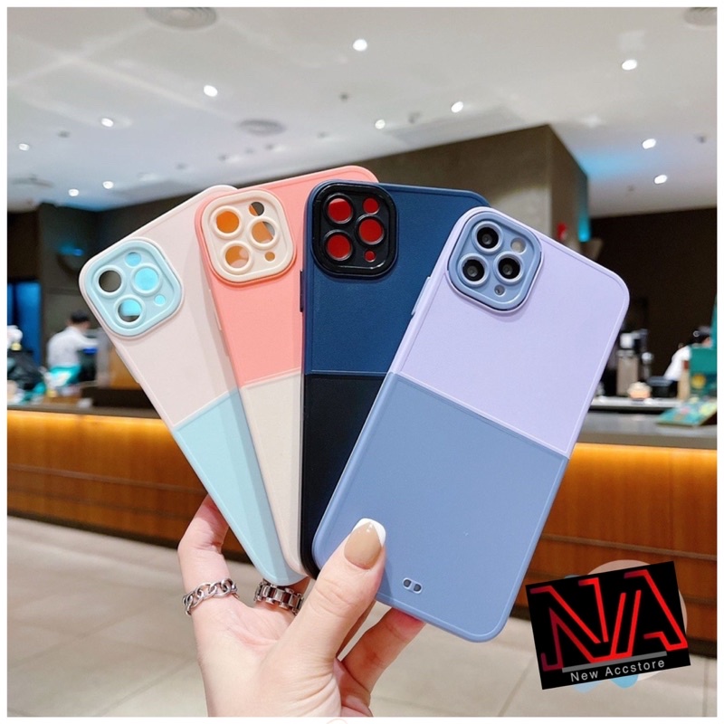 SOFTCASE FYP CANDY RAINBOW MACARON PROCAMERA DOFF XIAOMI POCO PHONE X3, MI POCO X3 PRO, XIAOMI REDMI NOTE 10,Oppo A15,A74 4g,F5,A92,F11,F7,VIVO Y50