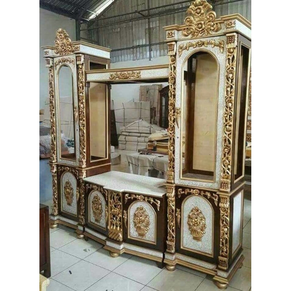 set meja tv, buffet tv, lemari tv lemari hias bufet hias jati jepara