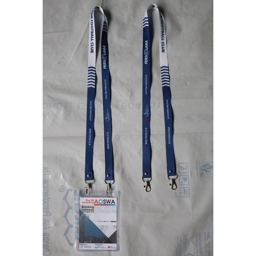 

Lanyard Printing Tissue 2,5cm Pakai 2 Pengait