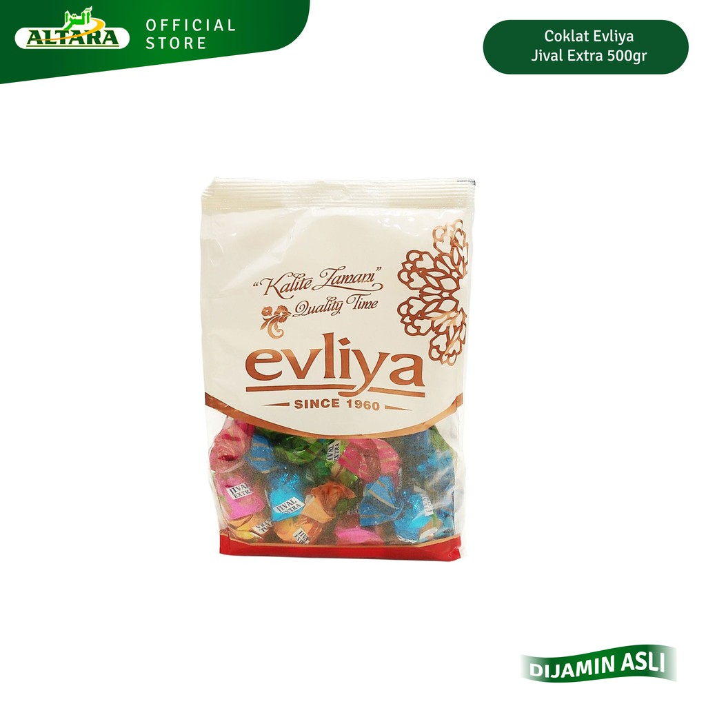 

Coklat Evliya Jival Extra 500gr - Coklat Susu - Coklat Turki - Oleh oleh haji