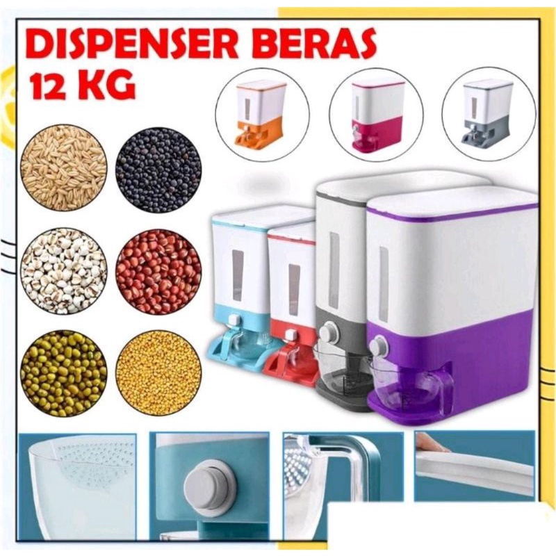 

dispenser beras 12 kg