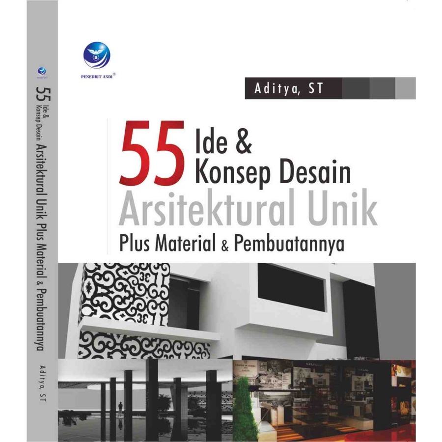 Jual Buku Arsitektur - 55 Ide Dan Konsep Desain Arsitektural Unik, Plus ...