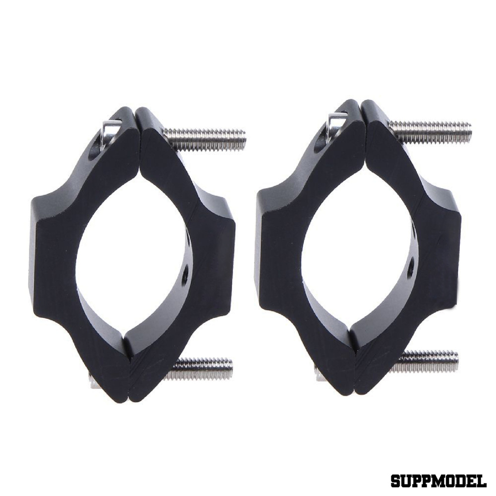 Spm 2pcs Bracket Klem Holder Lampu G13 Adjustable Tahan Air Untuk Truk Berburu