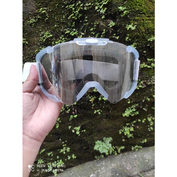 Kacamata Helm Cross Goggle Safety Inko Clear