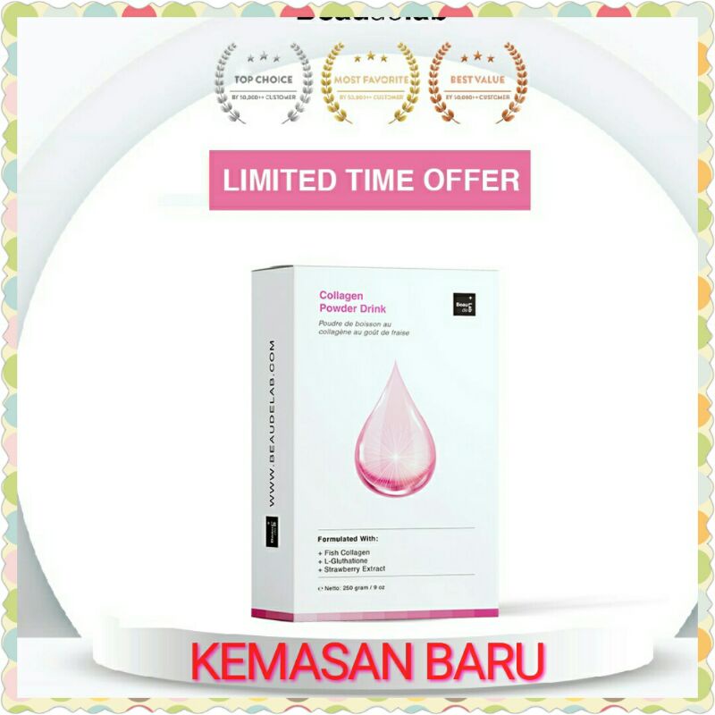 100% ORIGINAL beaudelab collagen drink per box orii