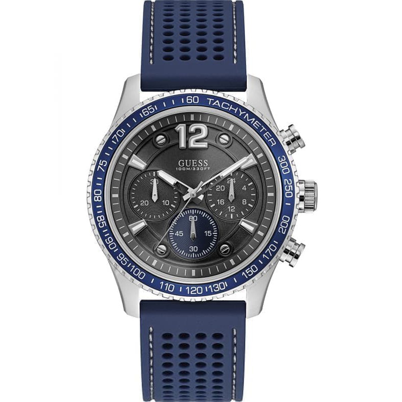 GUESS W0971G2 Fleet - Jam Tangan Pria - Biru