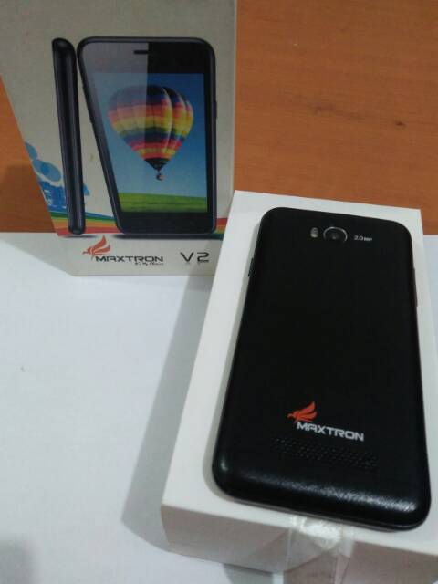 Hp Android Maxtron V2 Double Kamera Dual SIM Touchscreen Internet Baru Murah Lengkap-1