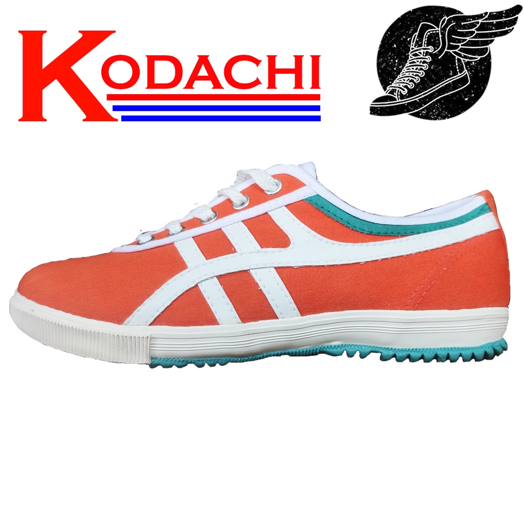 Sepatu Kodachi 8172 Orange Hijau/Sepatu Kodaci/Sepatu Capung/Sepatu Badminton