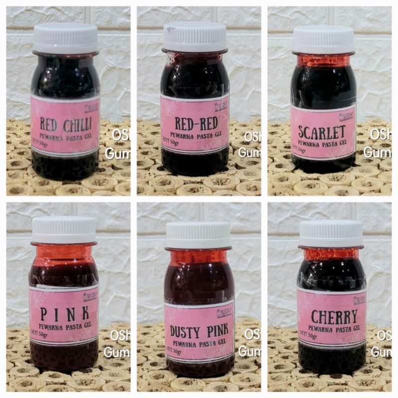 

osheba pewarna pasta gel 50gr