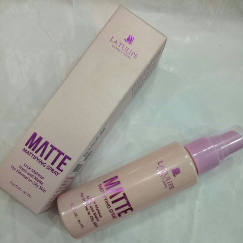 Latulipe matte mattifying spray