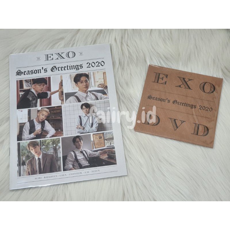 Official DVD EXO Season's greeting 2020 Season greeting