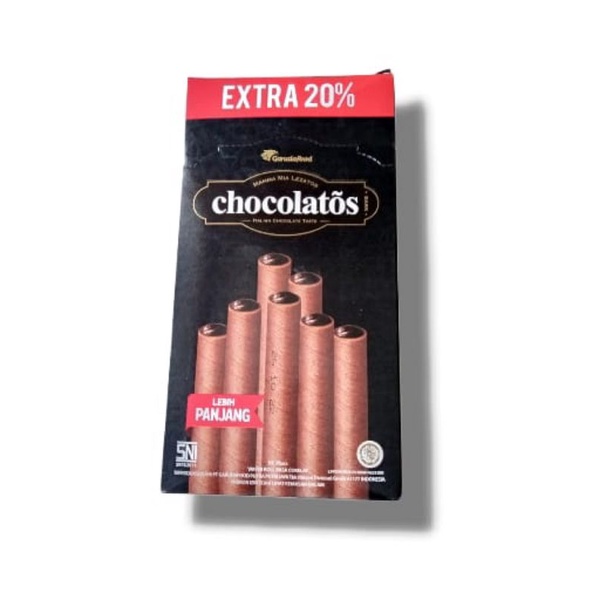 

Chocolatos dark choco extra 20%@ isi 20×16gram