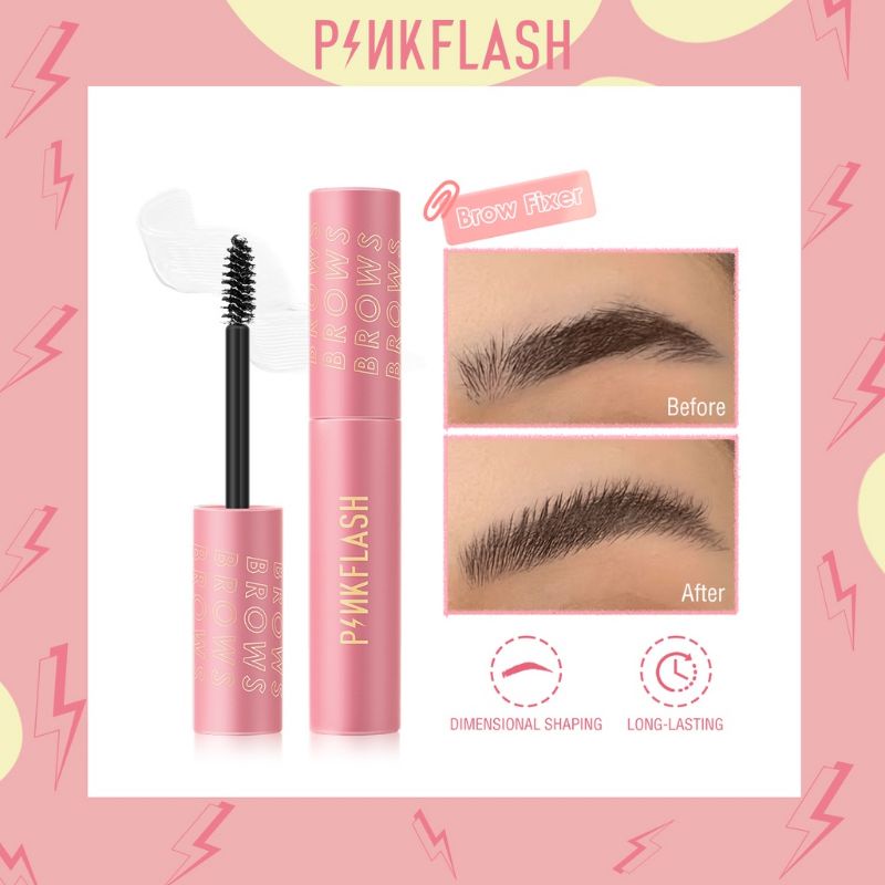 PINKFLASH EYEBROW GEL MASCARA / MASCARA ALIS