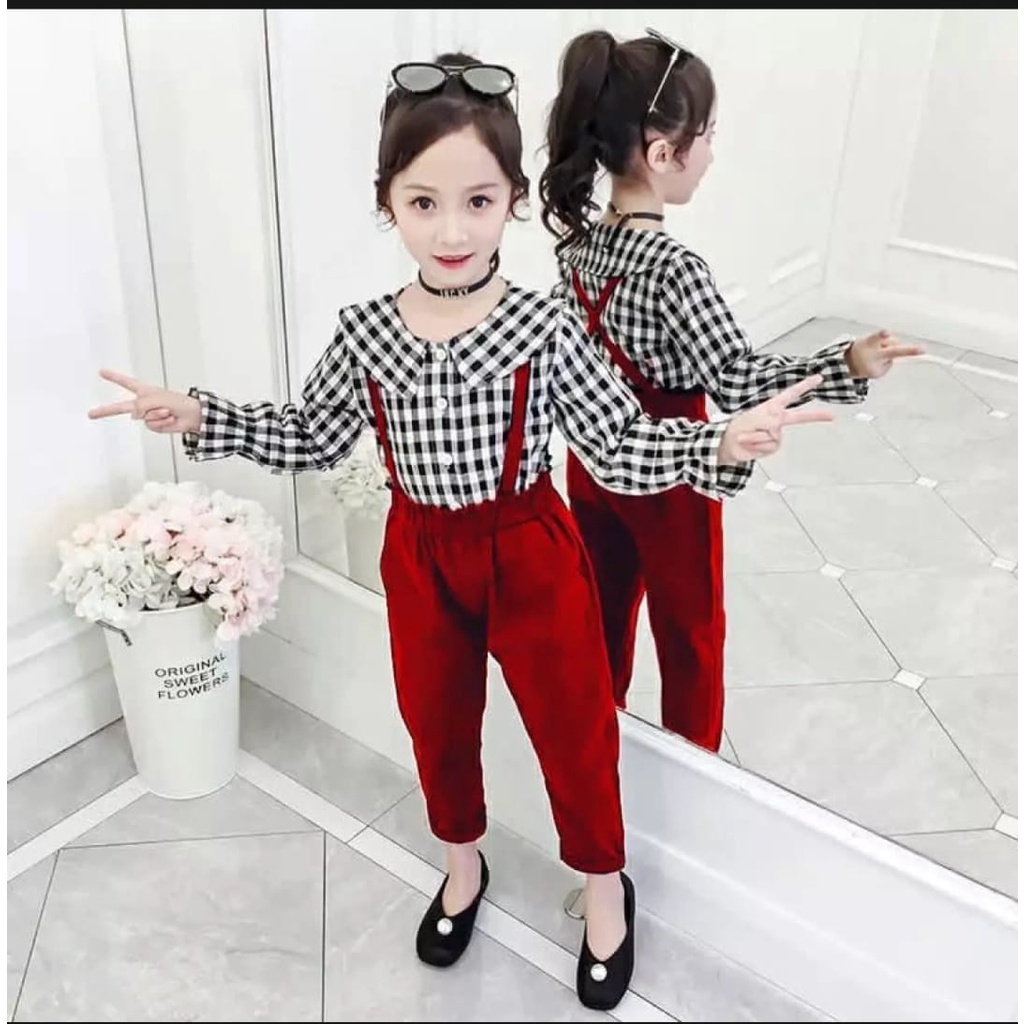 INV - KIDS SETELAN JAMSUIT VIVINA / TERBARU / MAROON / NAVY / TERPOPULER