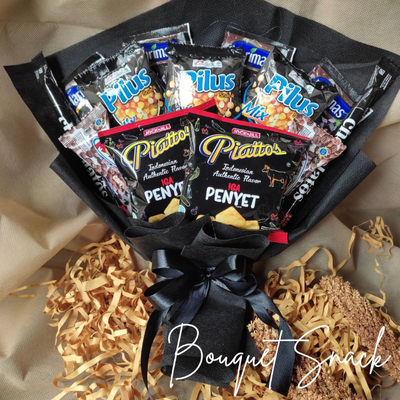 BOUQUET SNACK SERBA HITAM (B61)