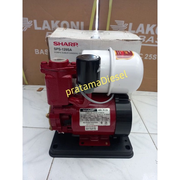 Pomp Air Sumur Dangkal Sharp Sps 129sa(otomatis)