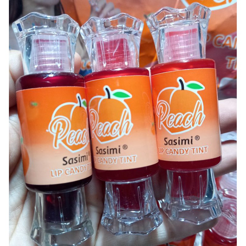 [ PERBOX ] LIP TINT SASIMI PEACH 24PCS NO.S-1979