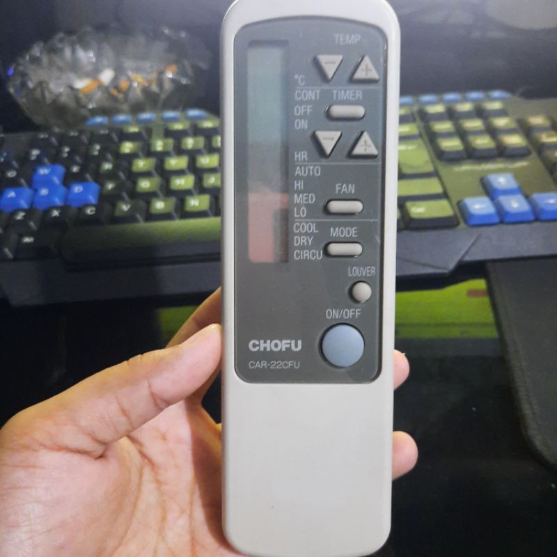 REMOTE REMOT AC CHOFU CAR-22CFU ORIGINAL ASLI