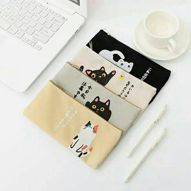 

Tempat pensil canvas cat A004
