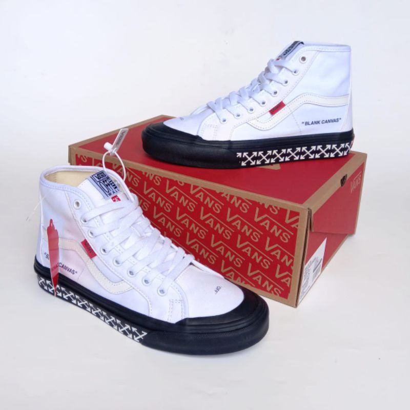 VANS SK8 HI BALL SF Off-White WHITE BLACK