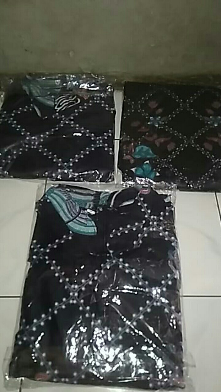 Batik Couple Keluarga Sania Ruffle Ori Ndoro Jowi Dnt Jaring