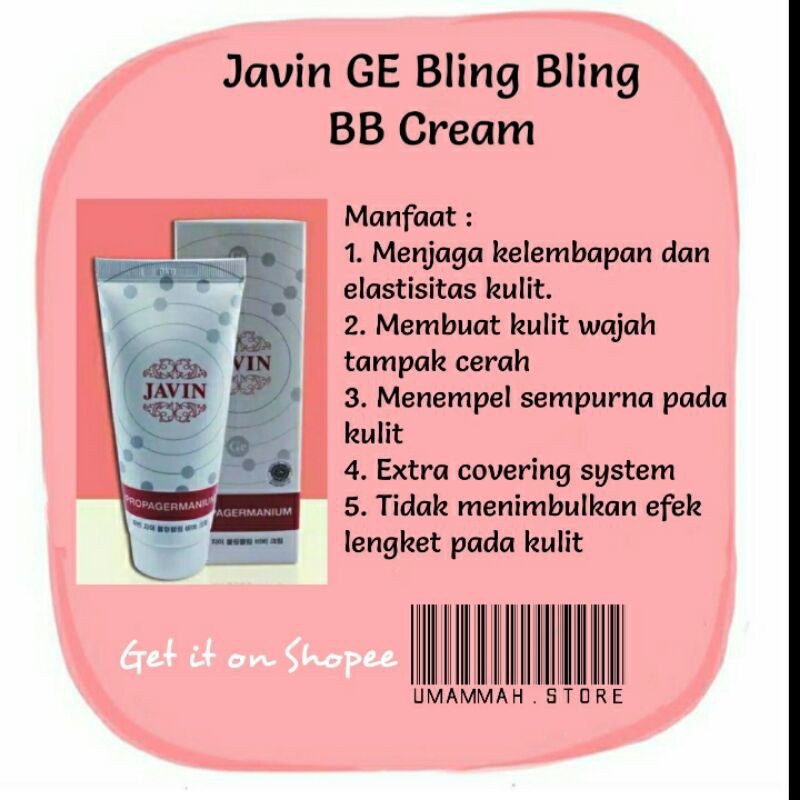 Javin GE Bling Bling BB Cream