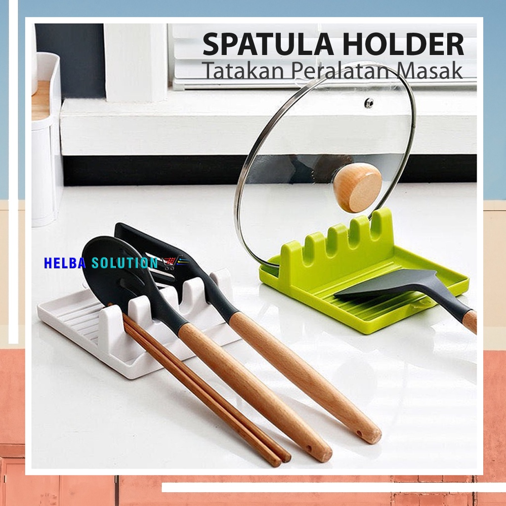 SPATULA HOLDER Tatakan Spatula Anti Kotor Alas Penyangga Peralatan Masak Dapur Tahan Panas