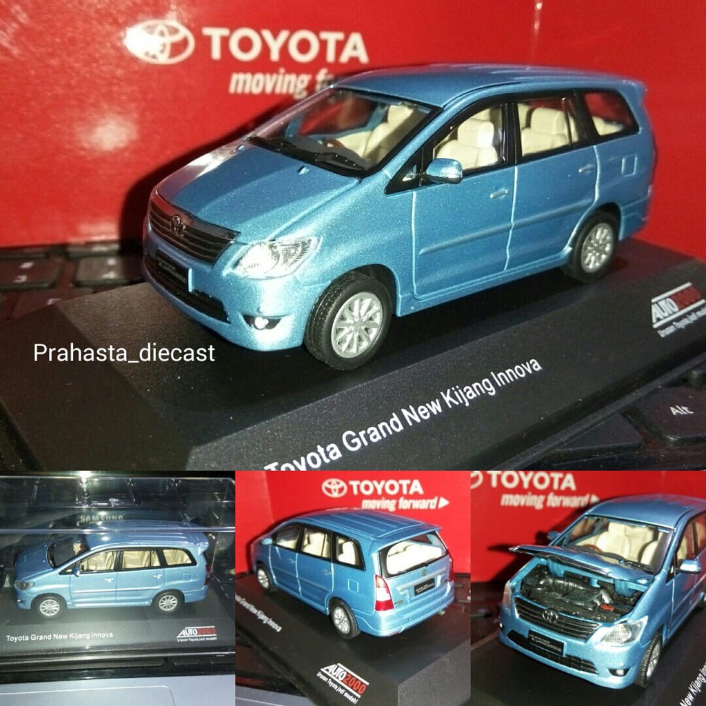 Diecast Miniatur Kijang Innova Auto 2000 Biru