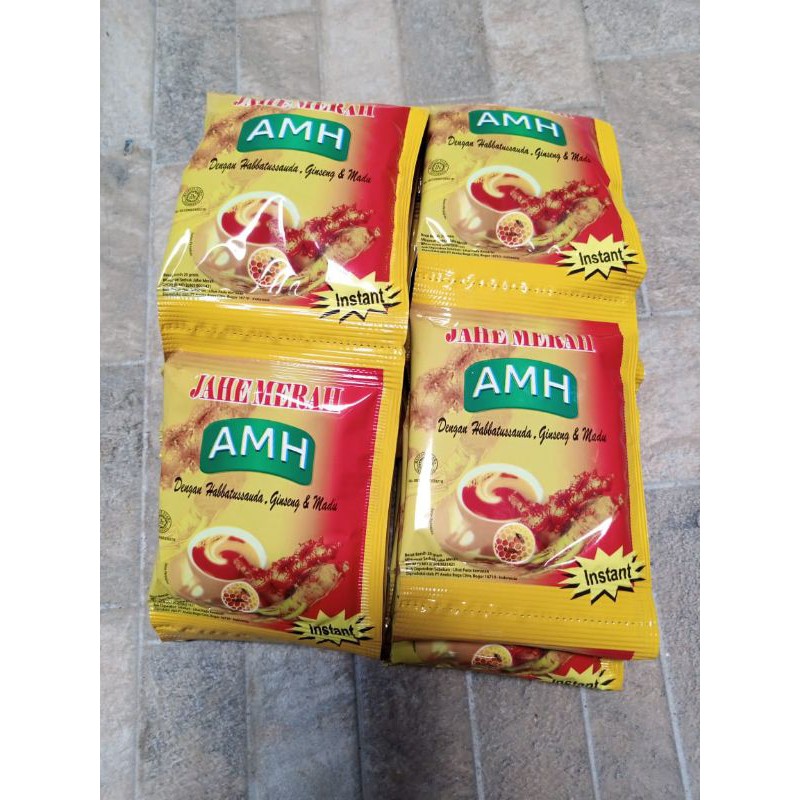 

[RENTENGAN] JAHE MERAH AMH