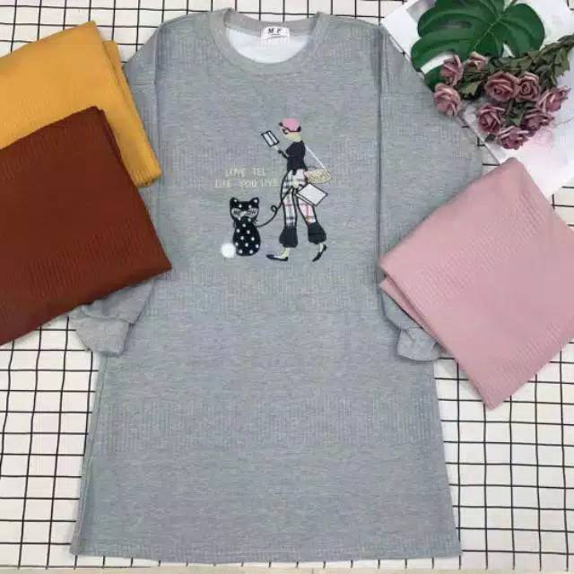 Tunik rajut MF import