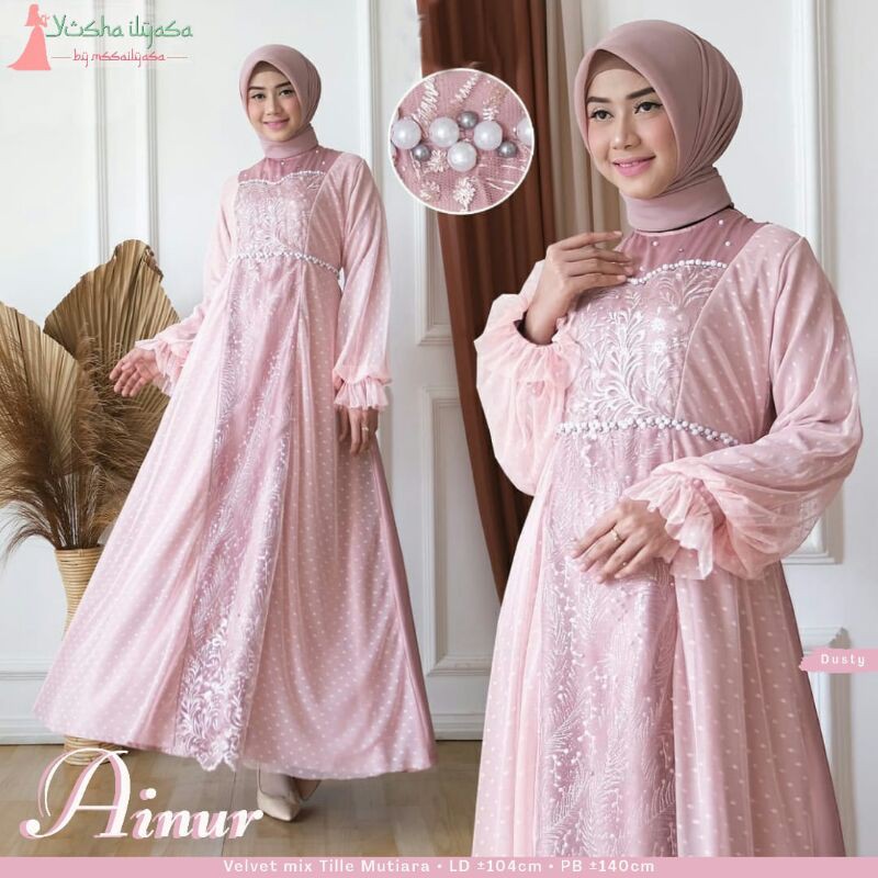 AINUR DRESS BY YUSHA ILYASA