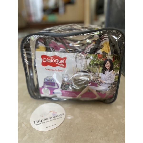 (NO NEGO) Preloved Tas Asi/ Pendingin/ Cooler Bag Portable Kecil Dialougue