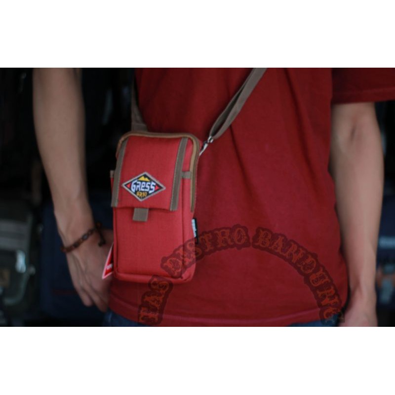 tas slempang hp 6inch gress mini