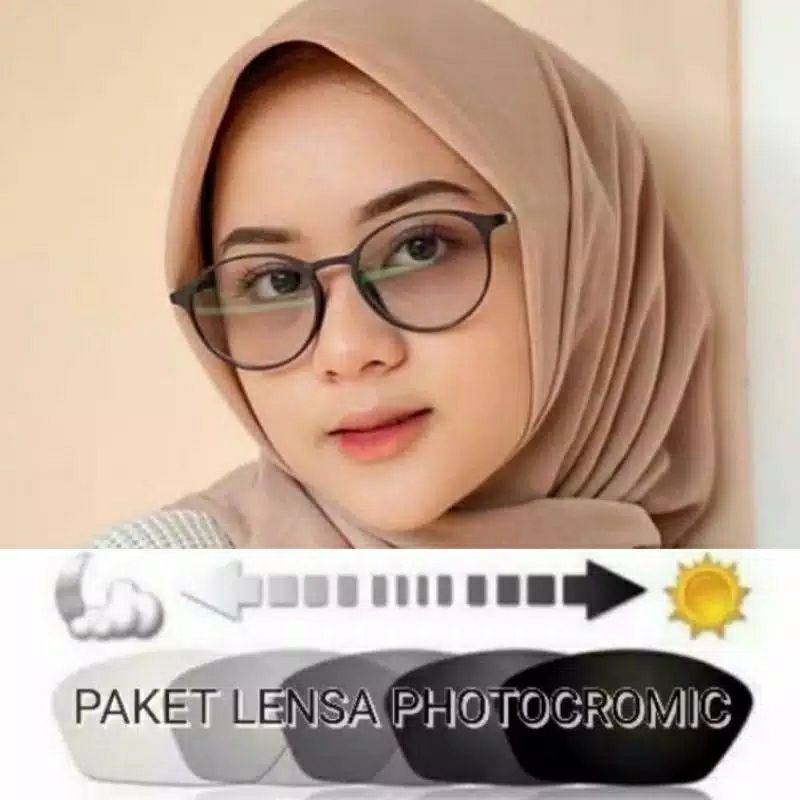 KACAMATA 2182 PAKET LENSA PHOTOCROMIC