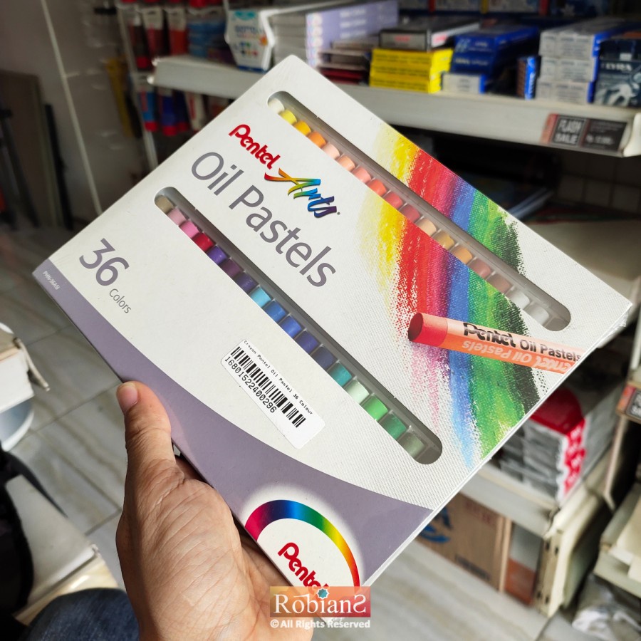 

Krayon / Crayon Pentel Oil Pastel - Reguler Stick 36 Colors