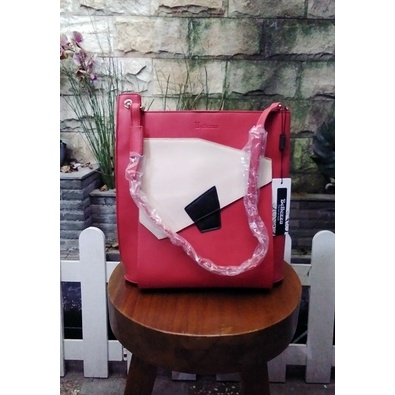 MATAHARI - #20 BELLEZZA TAS BAG WANITA YZ730344 RED WITH TAG